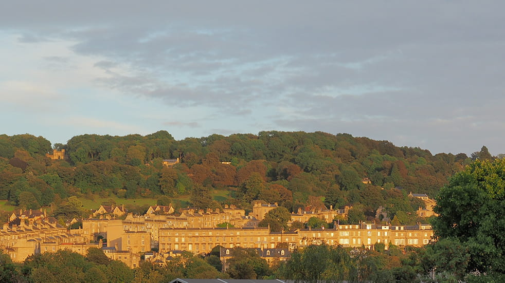 The best free family days out in Somerset - Bath skyline walk